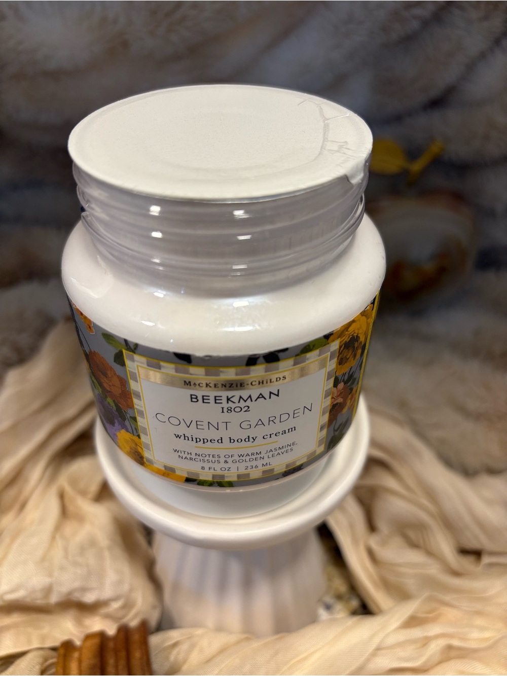 Beekman 1802 McKenzie Childs Covent Garden Whipped Body Cream - 8 FL OZ - Picture 5 of 5
